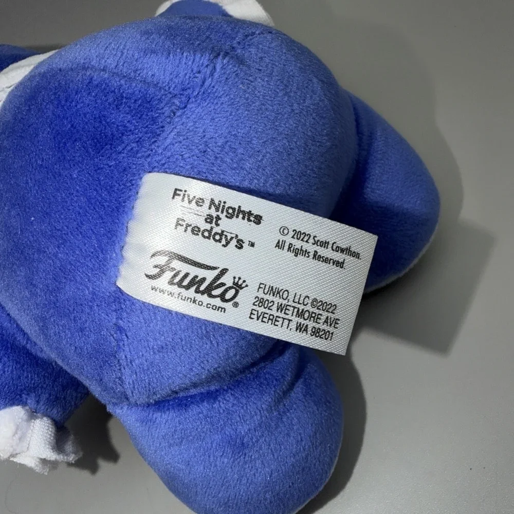 Five Nights at Freddys Circus Clown Bonnie Plush FNAF Stuffed Animal EUC